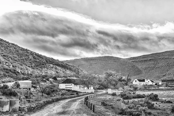 Escritórios da Reserva Natural Matjiesrivier em Cederberg Mountai — Fotografia de Stock