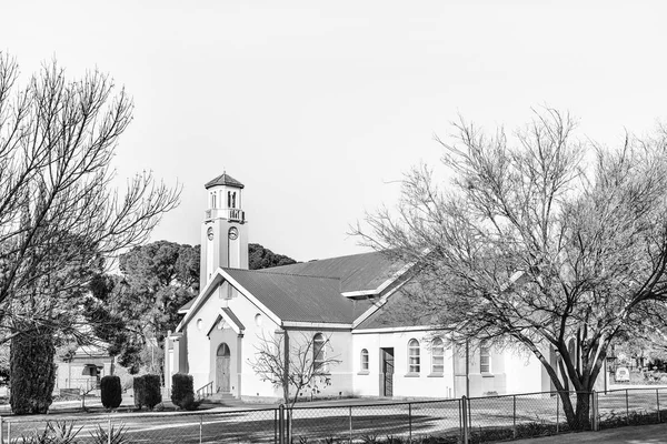 Iglesia madre reformada holandesa en Theunissen. Monocromo — Foto de Stock