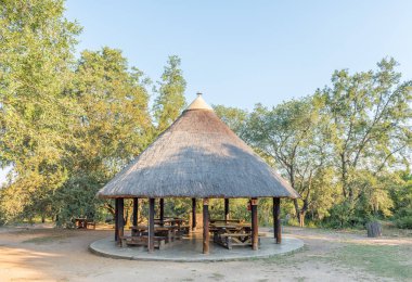 Afsaal piknik sitesi 'nde piknik alanı