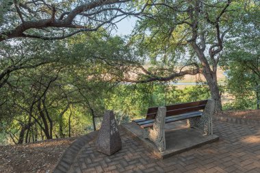 Letaba Dinlenme Kampı'nda gölgeli bakış açısı