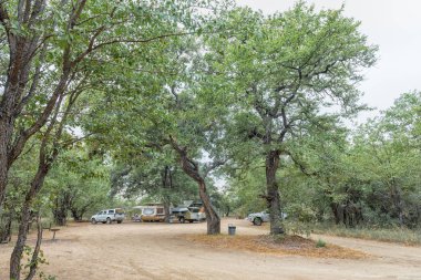 Tsendze Dinlenme Kampı'nda kamp alanı