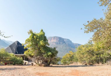 Blyderivierspoort Doğa Rezervi'ndeki ziyaretçi merkezi