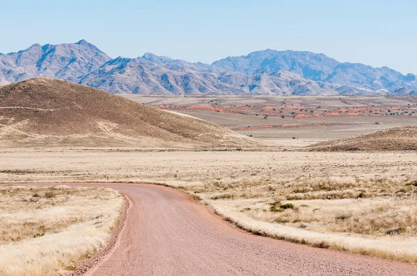 Road Mountain Landscape Road C27 Namibrand Area — Stock Photo, Image