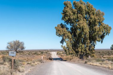 Kuzey Burnu Karoo 'da Loxton ve Fraserburg arasındaki Sak Nehri üzerindeki tek şerit köprü.