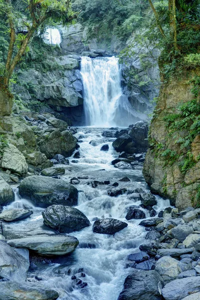 Famous Neidong Waterfall New Taipei City Taiwan — Stock Photo, Image