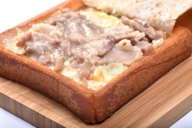 Tabut ekmektir Tainan Tayvan ünlü bir aperatif. 