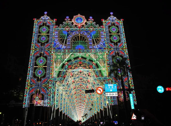 Taipei Feb 2019 Taipei Luminarie Light Festival Taipei Taiwan — Stock Photo, Image