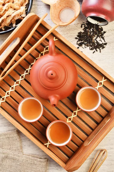 伝統的な中国茶のクローズ アップ — ストック写真