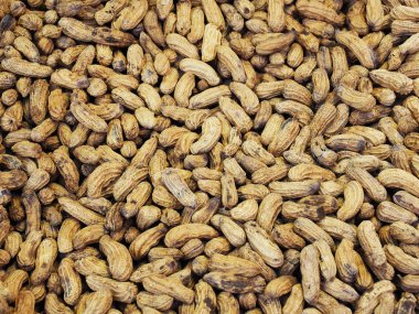 Piyasada Satılık fıstık yığını     