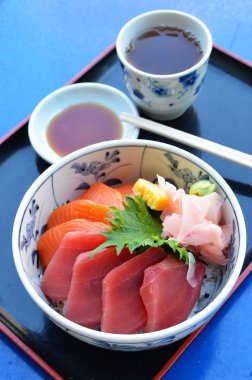 Japon yemekleri - Deniz ürünleri tabağı