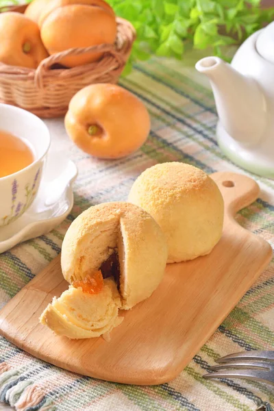 Kumquat Kuchen Ist Ein Süßes Traditionelles Taiwanesisches Gebäck — Stockfoto