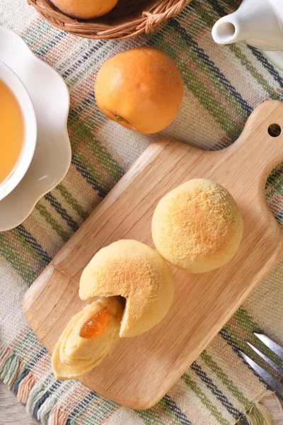 Kumquat Kaka Söt Traditionell Taiwanesisk Bakelse — Stockfoto