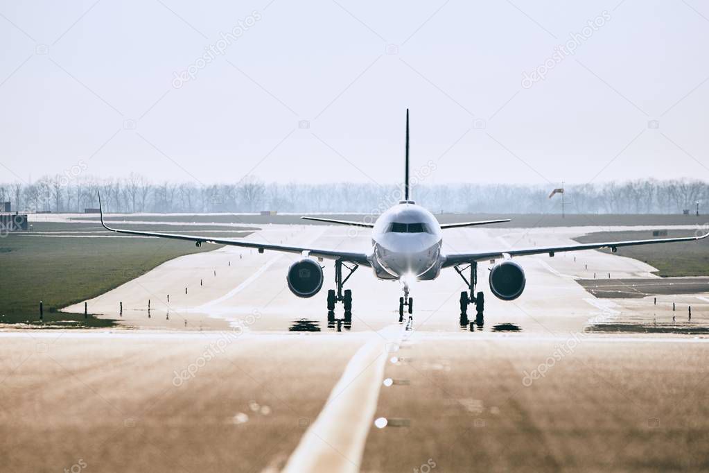 Traffic at airport