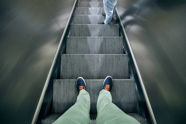 Sociale Afstand Tijdens Het Dagelijks Leven Laag Deel Van Twee — Stockfoto