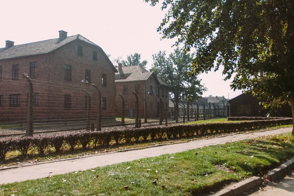 Museo Memorial Del Genocidio Holocausto Judío Auschwitz Birkenau —  Fotos de Stock