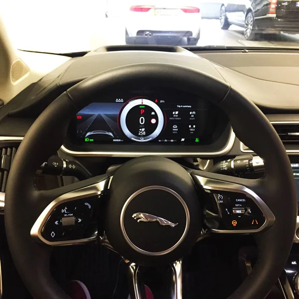 Lüks modern araba iç auto show Fuarı