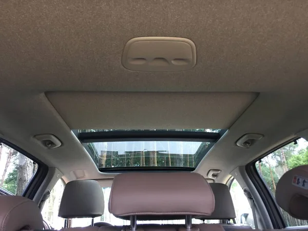 Lüks modern araba iç auto show Fuarı