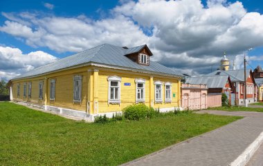 Kolomna, Rusya - 09 Haziran 2018: Görünüm, Ortodoks Pazar Okulu, Aziz Nikolaos Kilisesi