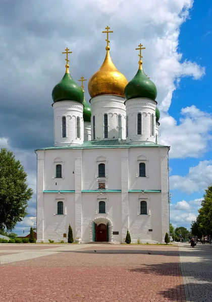 Kolomna Russia June 2018 View Cathedral Assumption Cathedral Square Kolomna — Stock Photo, Image