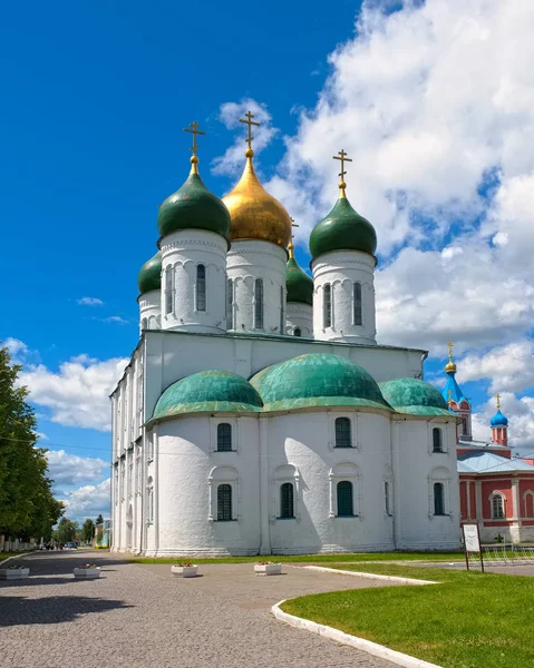 Catedral Asunción Plaza Catedral Del Kremlin Kolomna Fundada Por Dmitry — Foto de Stock