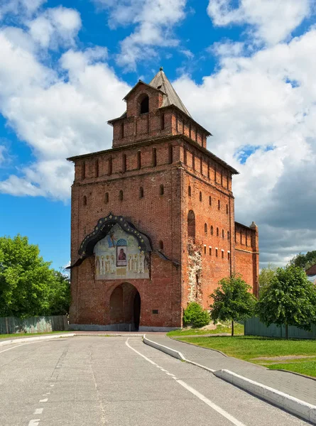 コロムナ メインのビュー Pyatnitsky ゲート スパスキー タワー 1525 1531 — ストック写真
