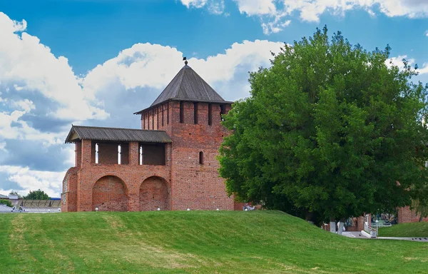 View of the Faceted Tower, Kolomna Kremlin — Stock Photo, Image