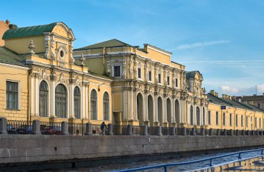 St. Petersburg 'daki Tarım Müzesi' nin inşaatı