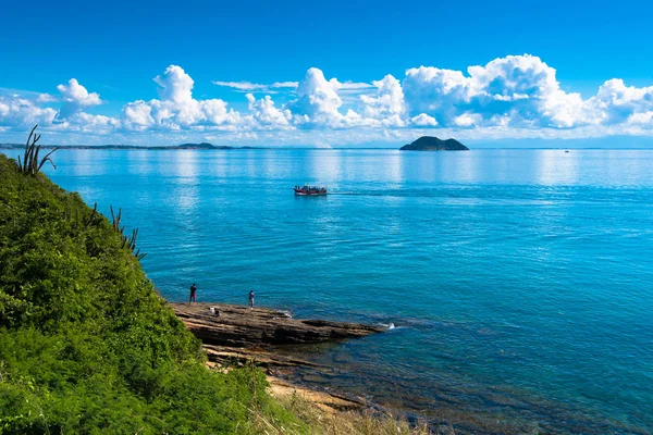 Blick Auf Den Azeda Strand Buzios Einem Schönen Sommertag — Stockfoto