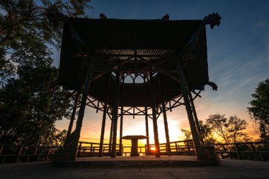 Ünlü bakış açısı Rio de Janeiro, gündoğumu, Rio de Janeiro, Brezilya göre Çin görüntüle (Vista Chinesa)