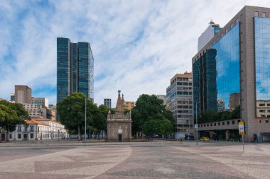 Rio de Janeiro City 'de boş Kasım XV Meydanı