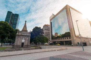 Rio de Janeiro City 'de boş Kasım XV Meydanı