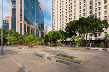 Rio de Janeiro 'daki boş Maua Meydanı