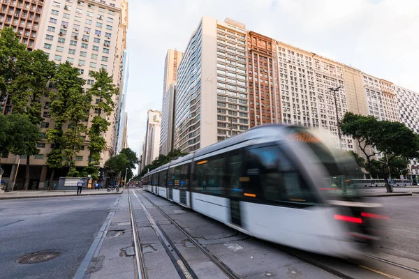 Río Janeiro Brasil Julio 2020 Tráfico Avenida Presidente Vargas Centro — Foto de Stock