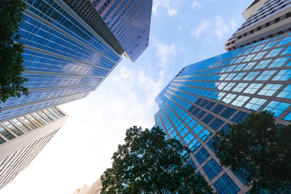 Modern Business Skyscrapers Rio Branco Avenue Rio Janeiro City Downtown — Stock Photo, Image