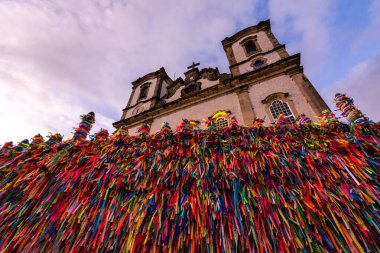 Famous Church of Senhor do Bonfim in Salvador City, Northeast of Brazil