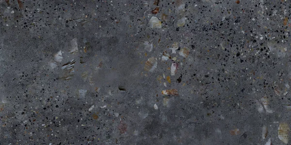 Žulová Mozaika Betonové Podlahové Zázemí Bílé Žulové Oblázky Kámen Cementové — Stock fotografie