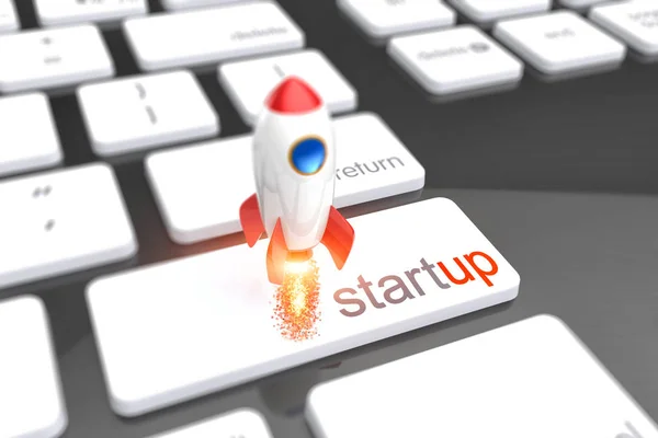 Startup Launching New Business — Stock Photo, Image