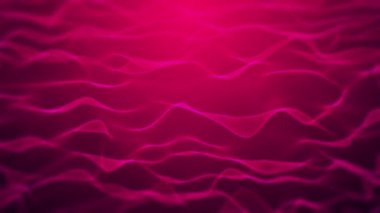 Vektör kırmızı örgü dalgaları. Animasyonlu giriş soyut arka plan ağ döngüsü.