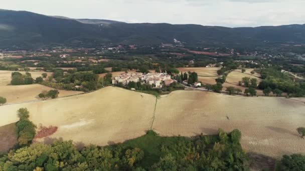 Pagamento Rural Italien Vue Arienne — Vídeo de Stock
