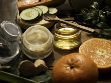 Doğal malzemeler ile tarz Organik Cilt Bakımı ilaçlar