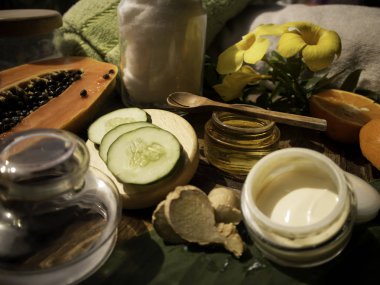 Doğal malzemeler ile tarz Organik Cilt Bakımı ilaçlar