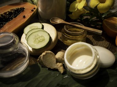 Doğal malzemeler ile tarz Organik Cilt Bakımı ilaçlar