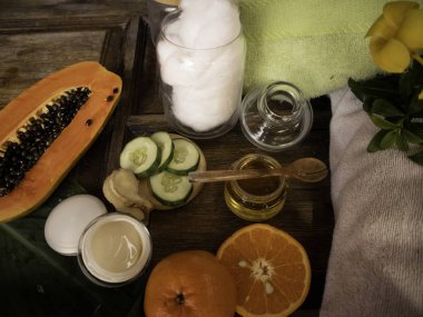 Doğal malzemeler ile tarz Organik Cilt Bakımı ilaçlar