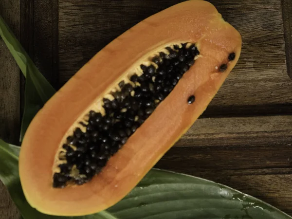 Papaya organik tropikal meyve