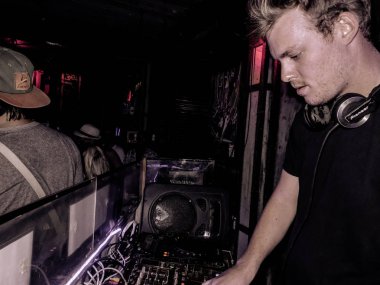 İnsanlar tam kutlama parti, Koh Pha Ngan, Surat thani, Tayland, Thailand, Ocak 2019 moon