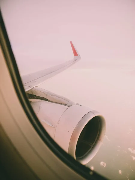 Flying Thailand View Airplane — Stock Photo, Image