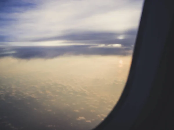 タイ上空を飛行 飛行機からの眺め — ストック写真