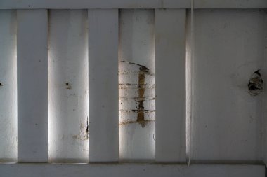 eski ahşap duvar beyaz ışık ve doku