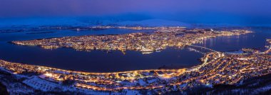 Panorama City Tromso, Norveç.