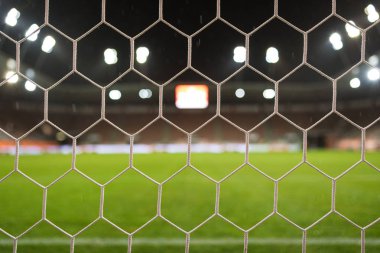 NET ile arka planda Stadyumu futbol hedefi